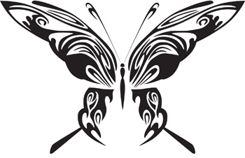 Tribal Butterfly 17